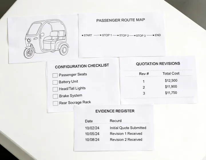 PassengerTri Source procurement workflow